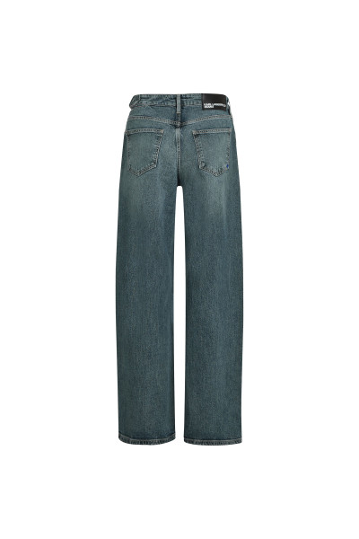 FARMER KARL LAGERFELD JEANS KLJ LR WIDE LEG BUCKLE DENIM - Kép 6