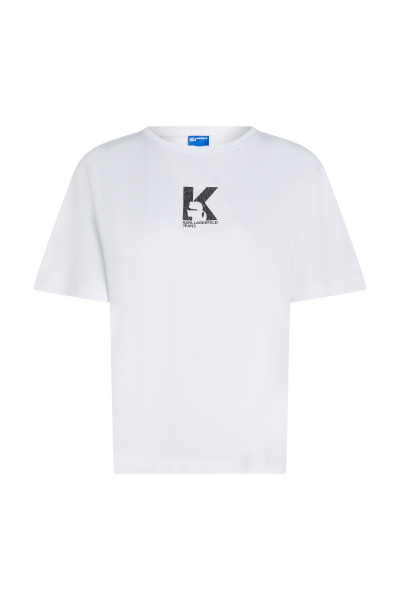 PÓLÓ KARL LAGERFELD JEANS KLJ REG K LOGO TEE - Kép 1