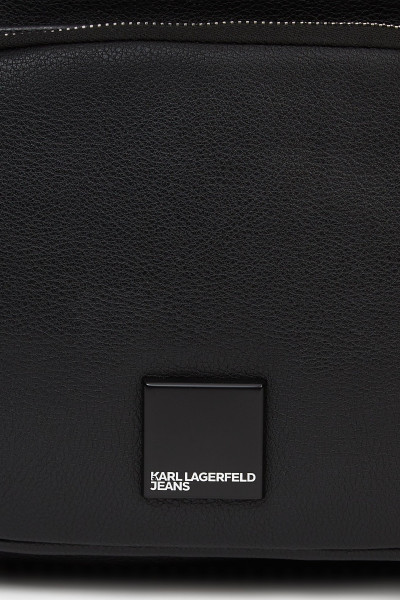 BATOH KARL LAGERFELD JEANS KLJ BOX LOGO SMALL BACKPACK - Fotografia č. 4