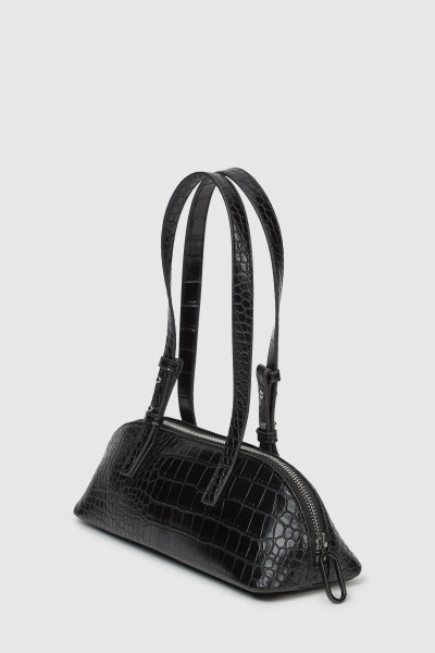 KABELKA KARL LAGERFELD JEANS KLJ LOGO ELONGATED BAG CROCO - Fotografia č. 3