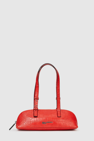 KABELKA KARL LAGERFELD JEANS KLJ LOGO ELONGATED BAG CROCO - Fotografia č. 1