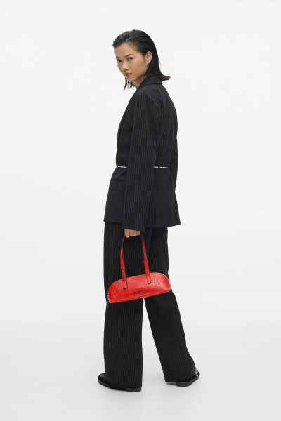 KABELKA KARL LAGERFELD JEANS KLJ LOGO ELONGATED BAG CROCO - Fotografia č. 3
