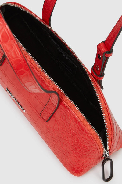 KABELKA KARL LAGERFELD JEANS KLJ LOGO ELONGATED BAG CROCO - Fotografia č. 5