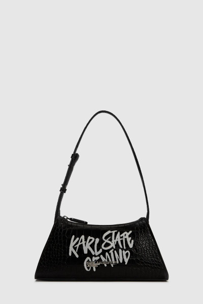 KABELKA KARL LAGERFELD JEANS KLJ LOGO SM SHOULDER BAG QUOTE - Fotografia č. 1