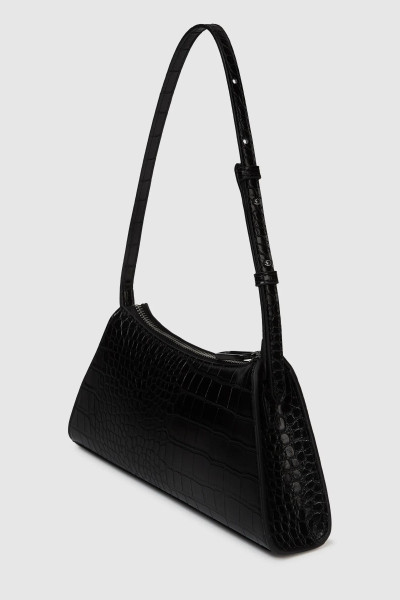 KABELKA KARL LAGERFELD JEANS KLJ LOGO SM SHOULDER BAG QUOTE - Fotografia č. 3