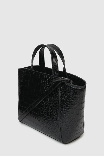 RETIKÜL KARL LAGERFELD JEANS KLJ LOGO MINI TOTE QUOTE - Kép 3