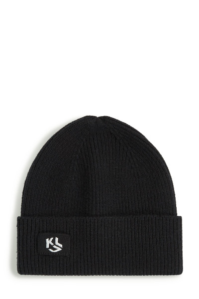 SAPKA KARL LAGERFELD JEANS KLJ LIGHT TURNED UP BEANIE - Kép 1