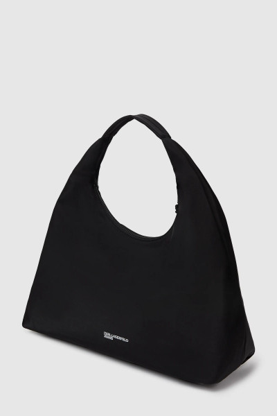 RETIKÜL KARL LAGERFELD JEANS KLJ SLOUCHY TOTE QUOTE PRINT - Kép 3