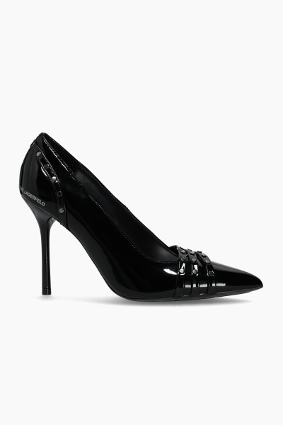 KÖRÖMCIPŐ KARL LAGERFELD SARABANDE STUDS & STRAPS PUMP - Kép 1