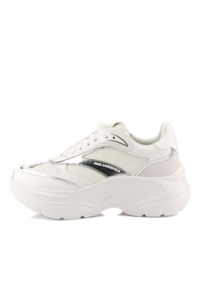 TENISKY KARL LAGERFELD KONTOUR WEDGE MESH MIX LO LACE - Fotografia č. 5