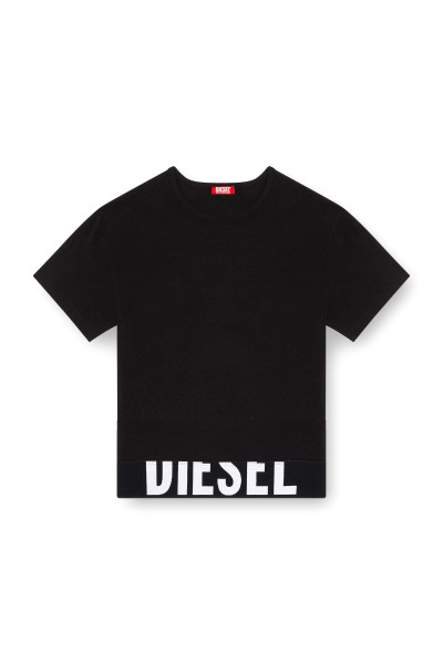 PÓLÓ DIESEL UFTEE-SPORT-CROPPED-T-SHIRT T-SHIRT - Kép 6