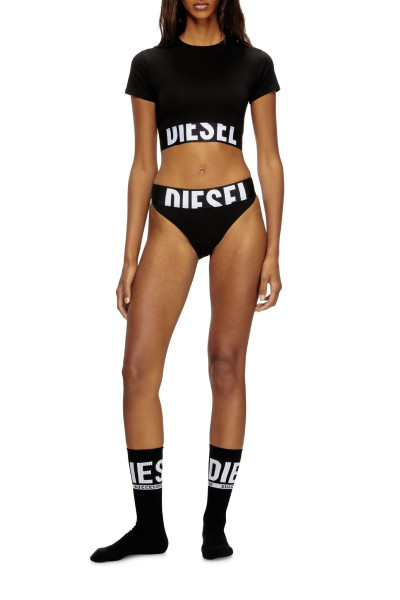 PÓLÓ DIESEL UFTEE-SPORT-CROPPED-T-SHIRT T-SHIRT - Kép 3