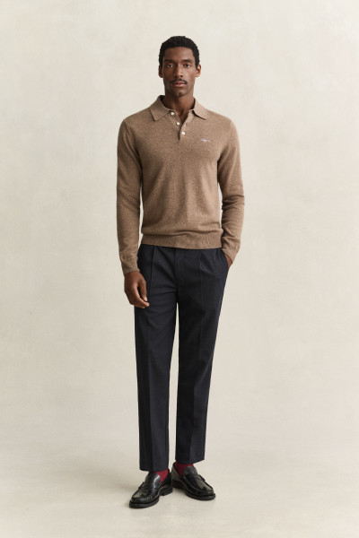NADRÁG GANT TAPERED WOOL PANTS - Kép 1