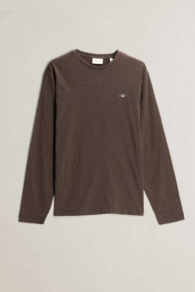 TRIČKO GANT REG SHIELD LS T-SHIRT - Fotografia č. 1