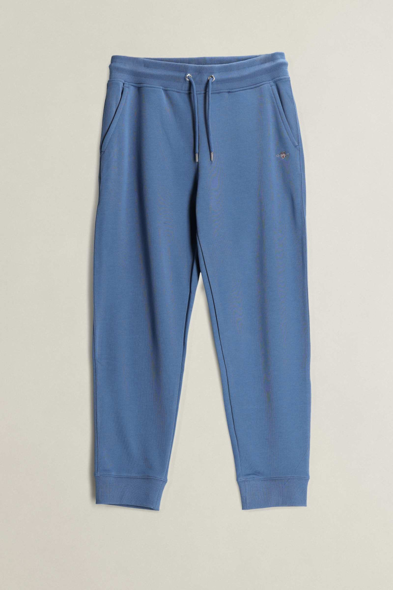 TEPLÁKY GANT REG SHIELD SWEATPANTS BLUE HORIZON
