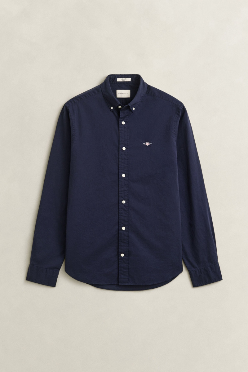 KOŠEĽA GANT SLIM CLASSIC POPLIN SHIRT EVENING BLUE