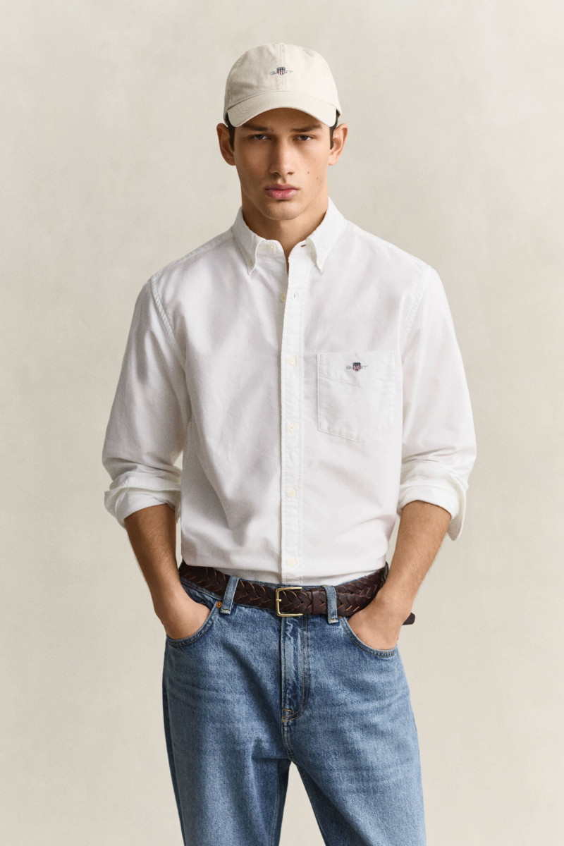 KOŠEĽA GANT REG CLASSIC OXFORD SHIRT WHITE