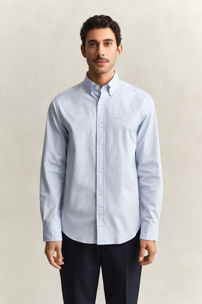 KOŠEĽA GANT REG PINPOINT OXFORD SHIRT LIGHT BLUE