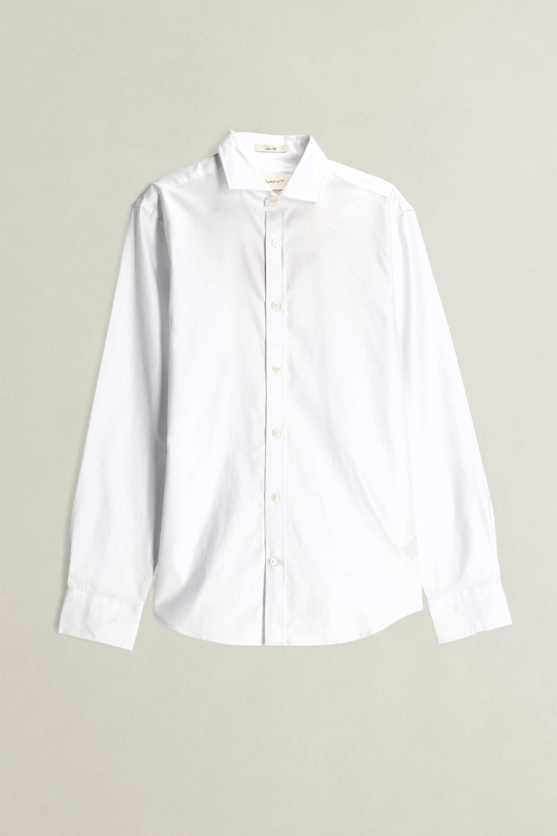 KOŠEĽA GANT SLIM TAILORED TWILL SHIRT WHITE