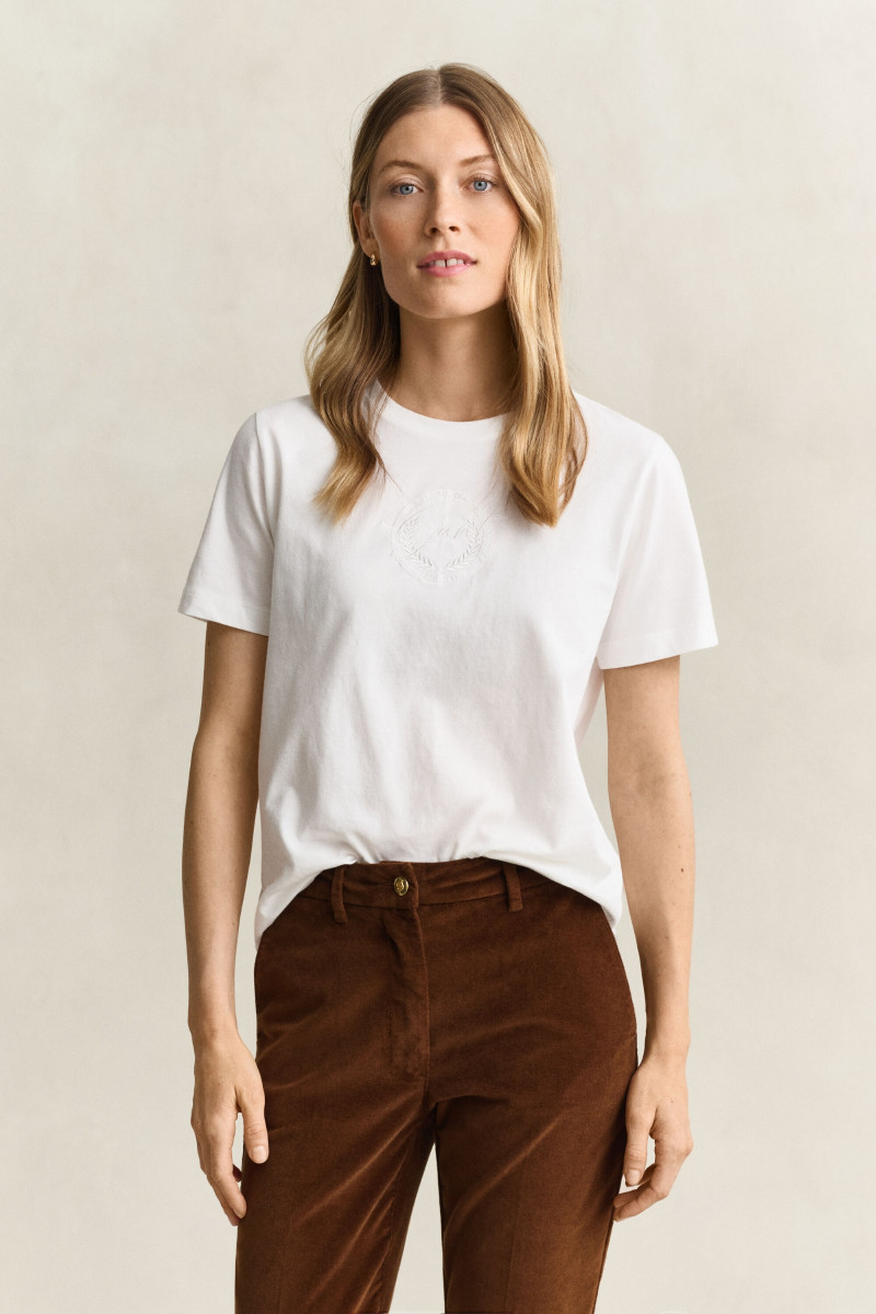 TRIČKO GANT GRAPHIC SS TSHIRT WHITE