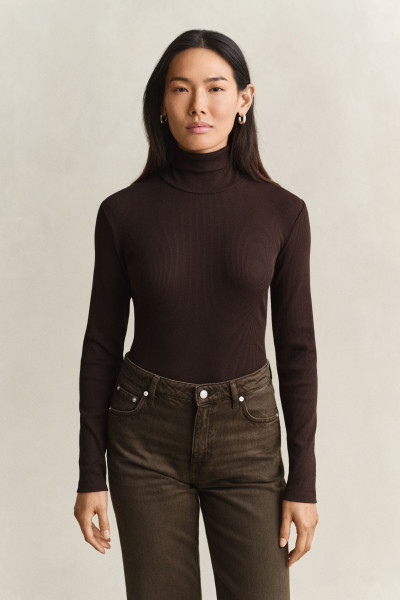 TRIČKO GANT RIBBED LS TURTLENECK - Fotografia č. 1