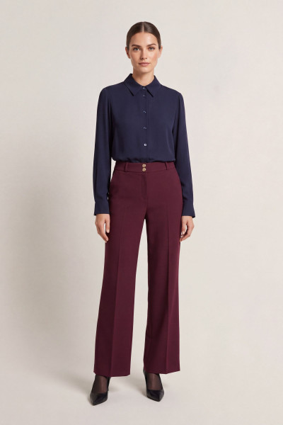 BLÚZ GANT REG CLASSIC SILK BLOUSE - Kép 1