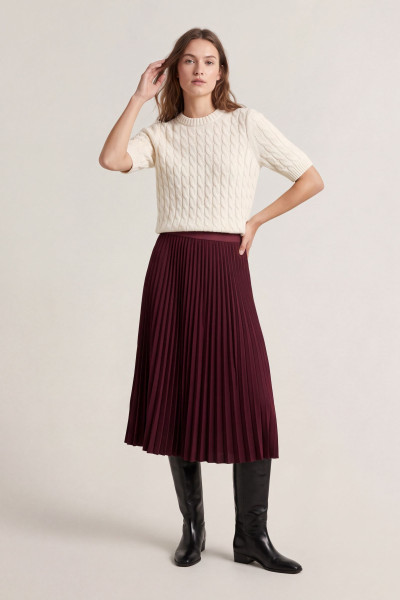 SZOKNYA GANT PLEATED MIDI SKIRT - Kép 1