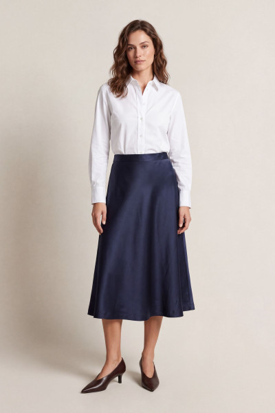 SZOKNYA GANT SATIN VOLUME SKIRT - Kép 1