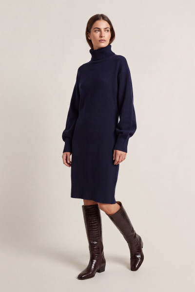 RUHA GANT WOOL CASHMERE ROLLNECK DRESS - Kép 1