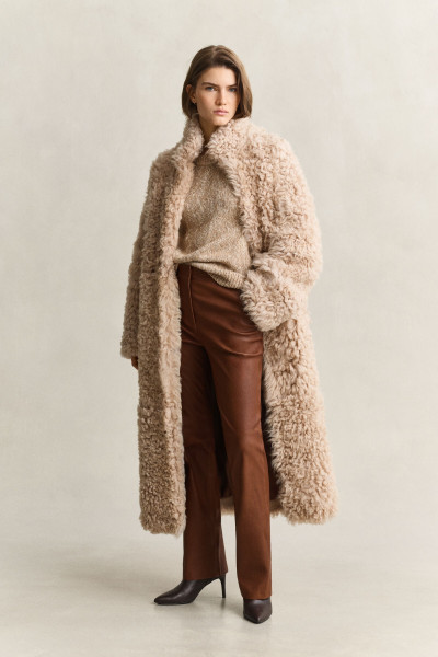 KABÁT GANT FULL LENGTH SHEARLING COAT - Kép 1