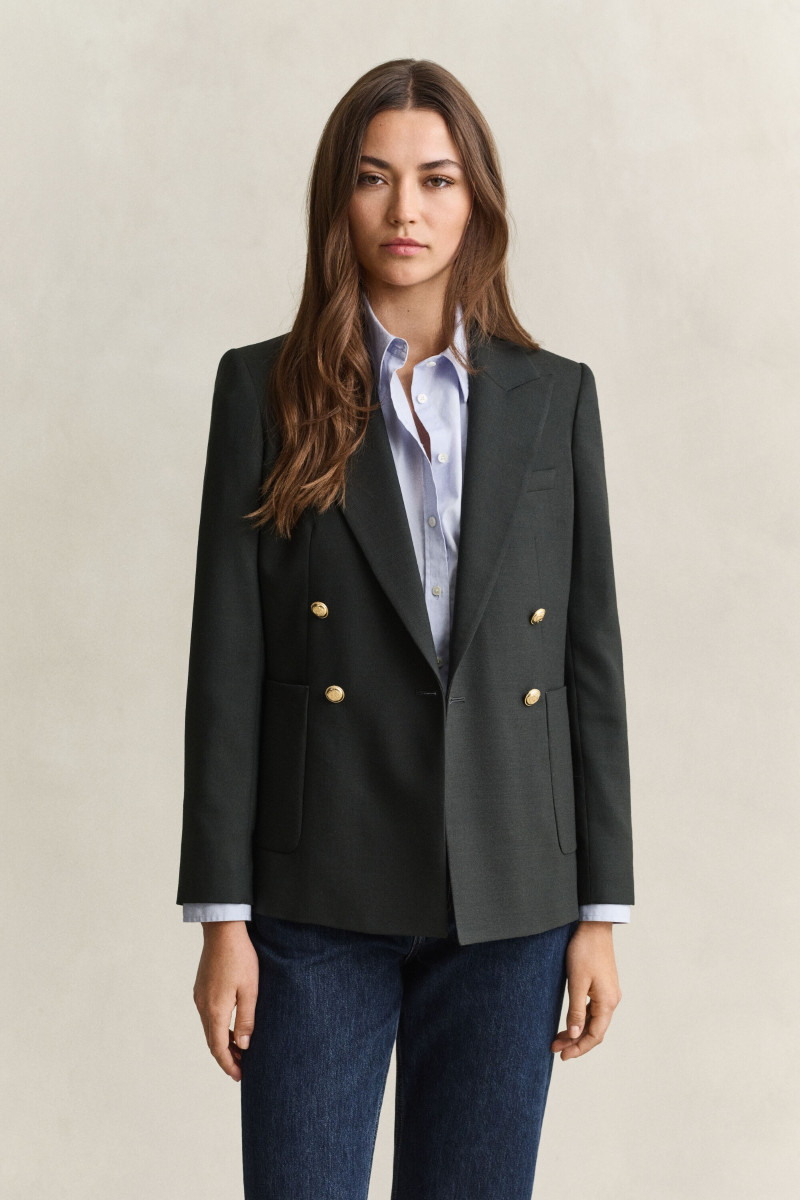 SAKO GANT SLIM CLUB BLAZER DARK MOSS GREEN