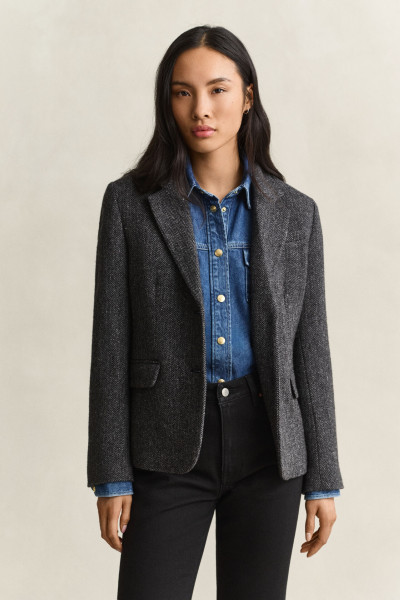 SAKO GANT SLIM HERRINGBONE BLAZER - Fotografie č. 1
