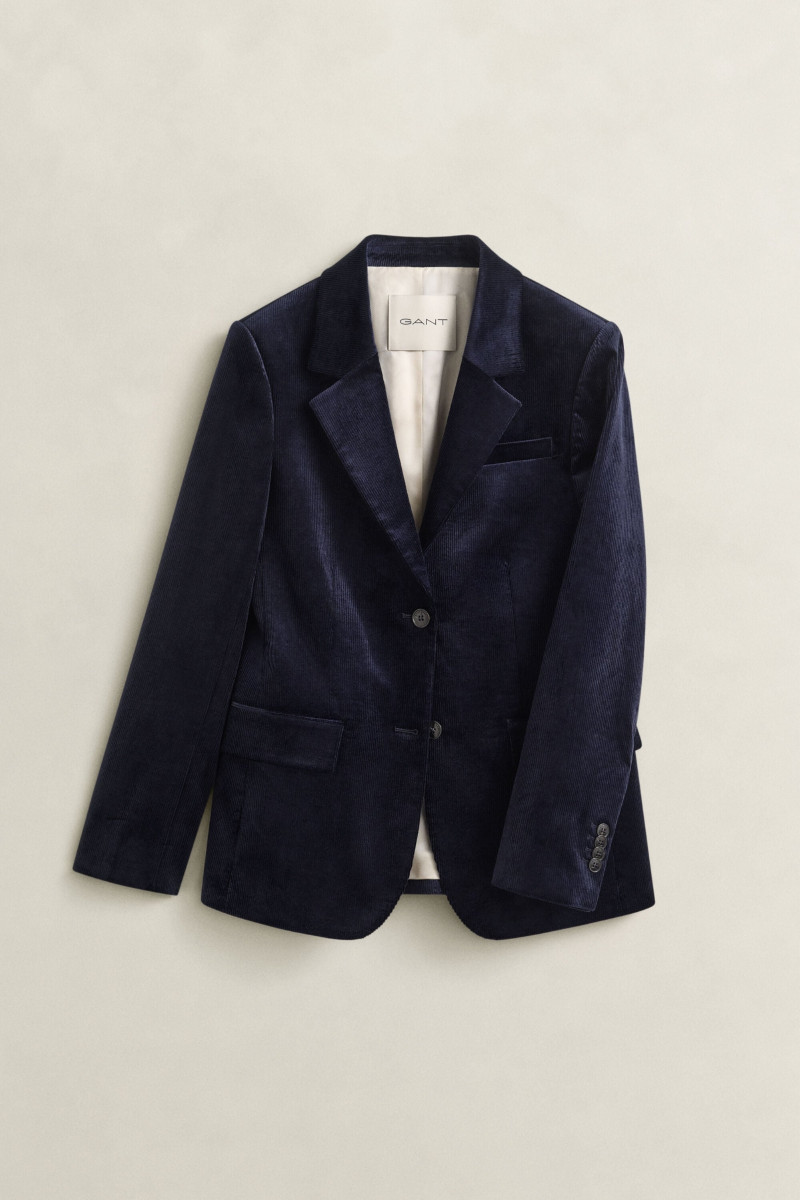 SAKO GANT REG CORDUROY BLAZER EVENING BLUE
