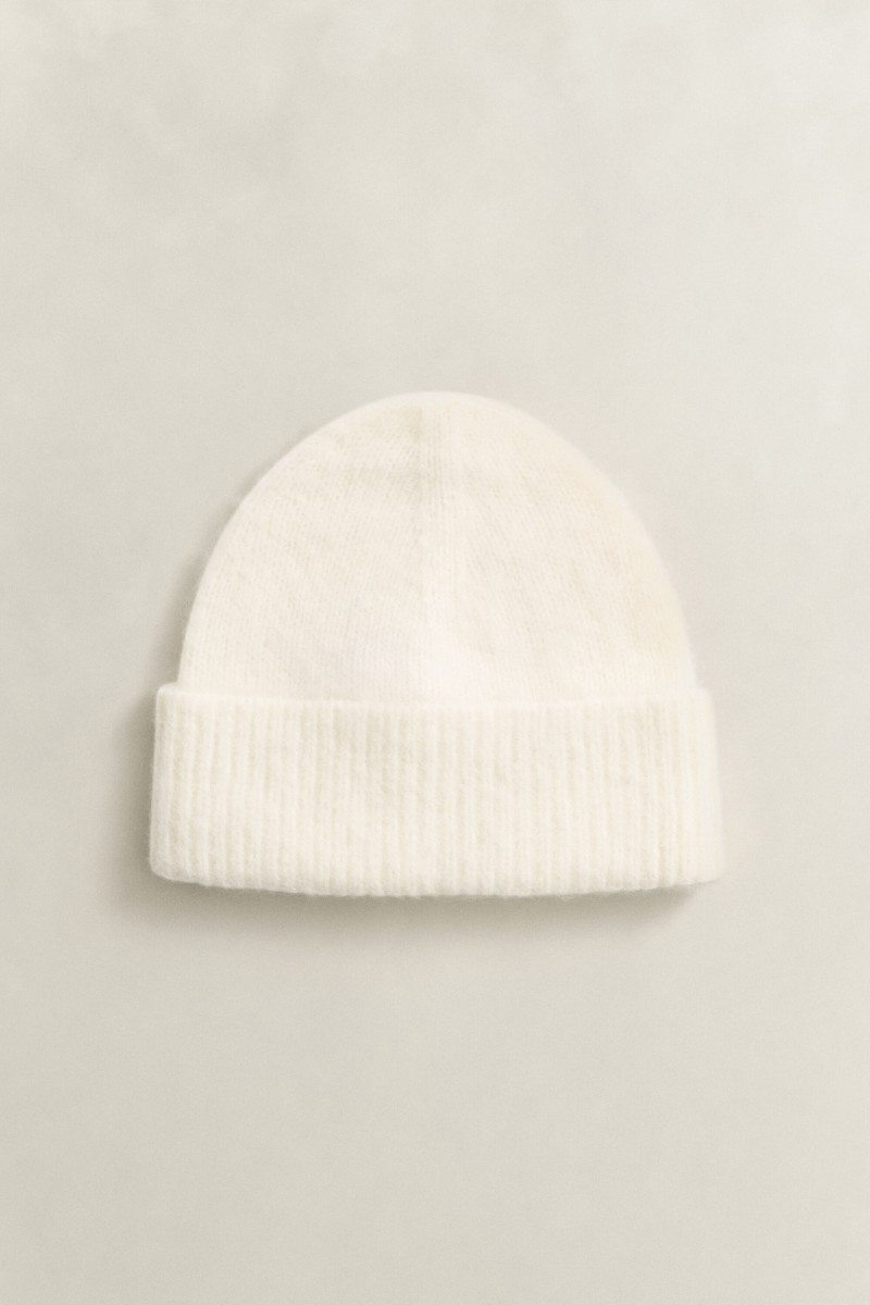 ČAPICA GANT ALPACA BLEND BEANIE CREAM