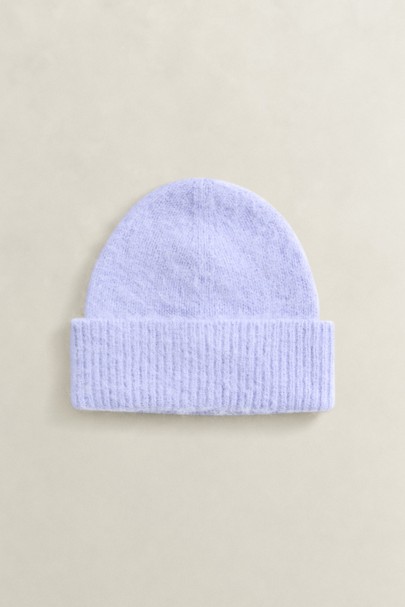 ČAPICA GANT ALPACA BLEND BEANIE MISTY LAVENDER