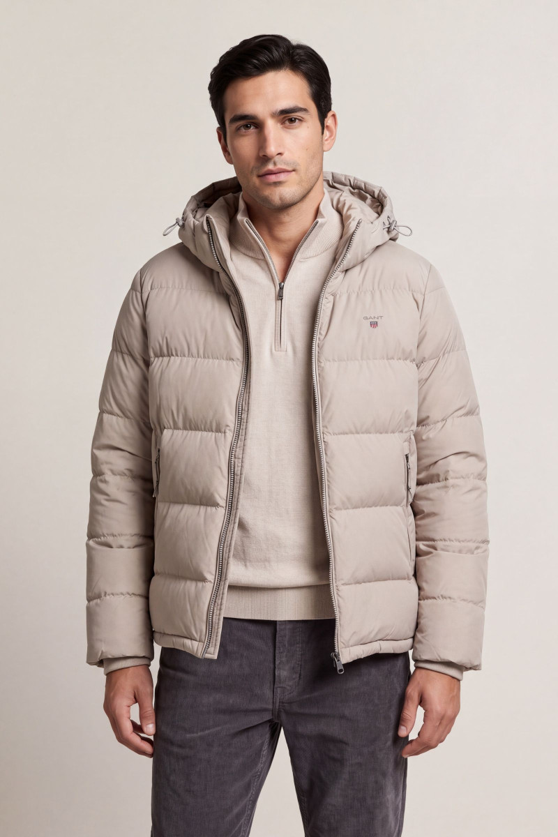 BUNDA GANT ACTIVE CLOUD JACKET MIST TAUPE