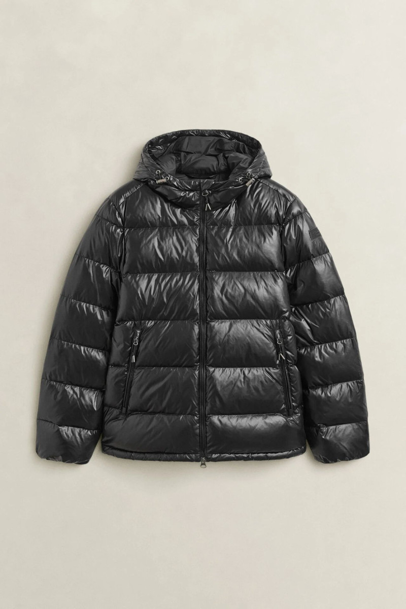 BUNDA GANT SHINY DOWN JACKET BLACK