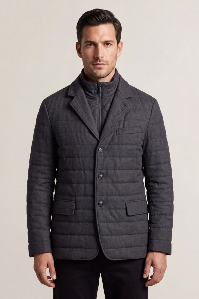 ZAKÓ GANT HYBRID FLANNEL BLAZER - Kép 1