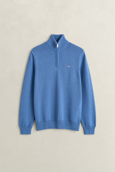 PULÓVER GANT CASUAL COTTON HALF ZIP - Kép 1