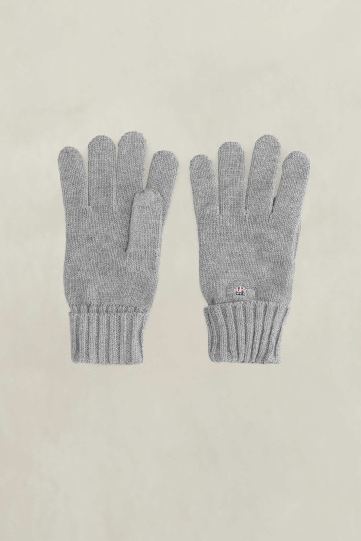 KESZTYŰ GANT COTTON BLEND LOGO GLOVES - Kép 1