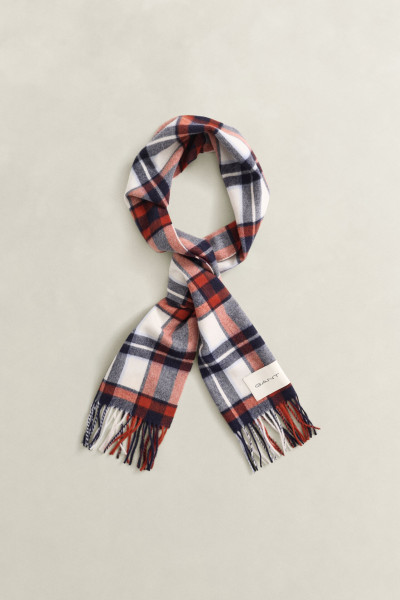 SÁL GANT CHECKED WOOL SCARF - Kép 1