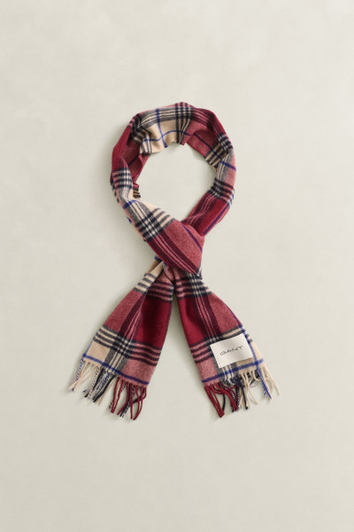 ŠÁL GANT CHECKED WOOL SCARF - Fotografia č. 1