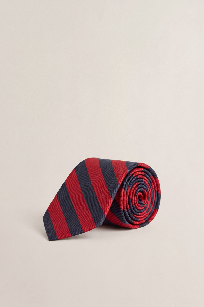 KRAVATA GANT STRIPED TIE EVENING BLUE