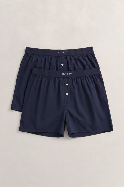 SPODNÁ BIELIZEŇ GANT WOVEN BOXER SHORTS 2-PACK - Fotografia č. 1