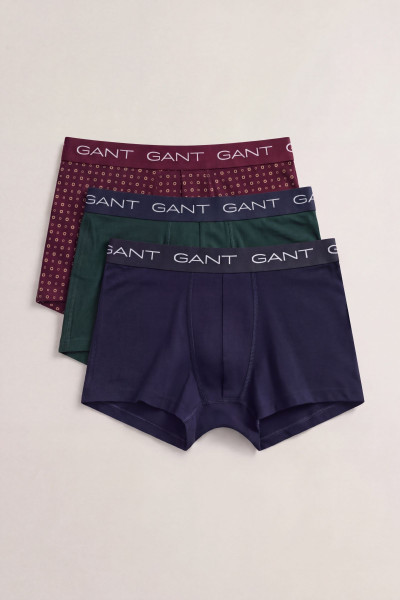 SPODNÁ BIELIZEŇ GANT TRUNK 3-PACK GIFT BOX - Fotografia č. 1