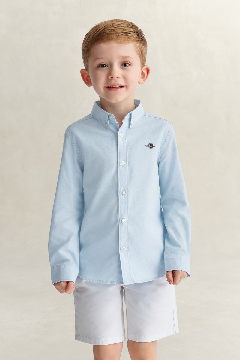 KOŠEĽA GANT SHIELD OXFORD SHIRT LIGHT BLUE