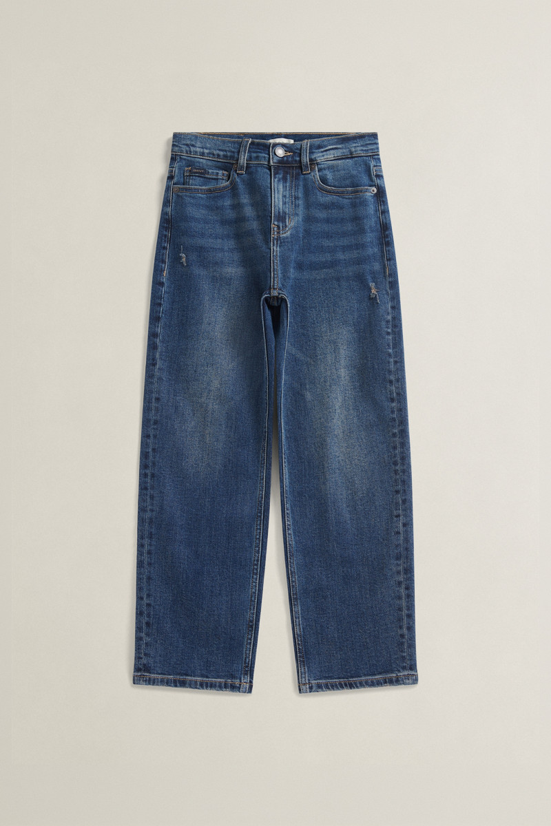 DŽÍNSY GANT RELAXED FIT JEAN BLUE BLACK