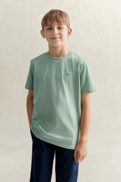 TRIČKO GANT SHIELD SS T-SHIRT - Fotografia č. 1