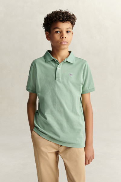 PÓLÓ GANT SHIELD PIQUE SS POLO SHIRT - Kép 1