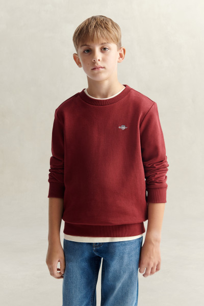 MELEGÍTŐFELSŐ GANT SHIELD CREW NECK SWEATSHIRT - Kép 1